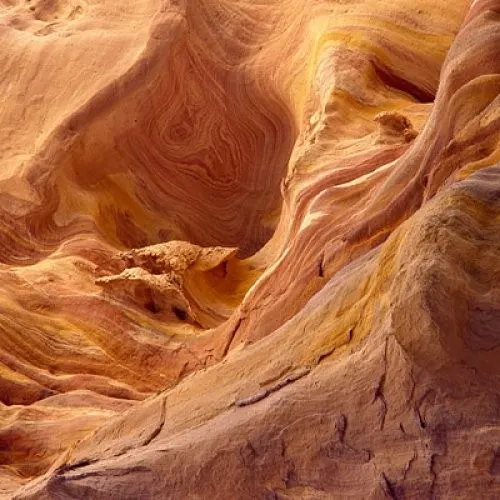 The colored canyon and Pharoah Island in Sinai